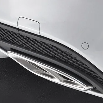 Calitate de Top Pentru Mercedes-Benz GLC a B C EClass W205 Coupe W213 W176 W246 2016-17 Accesorii Auto AMG de Evacuare Capac Ornamental 304 Stee
