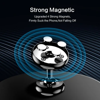FLOVEME Magnetic Masina cu Suport pentru Telefon Pentru Telefon În Mașină, telefon mobil Telefon Mobil Suport Auto de Montare Suport de Sprijin Smartphone Voiture Noi