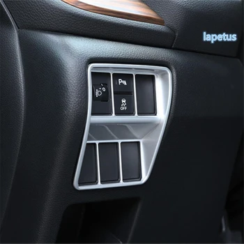 Lapetus Față Lampă de Cap Lumini Comutator Buton Protector Decorare Acoperire Cadru Garnitura se Potrivesc Pentru Honda CRV CR-V 2017 2018 2019 2020