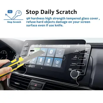LFOTPP Pentru Accord 10 2018 2019 Navigare Auto Temperat Pahar Ecran Protector Display Folie Auto Interior de Protecție Autocolant