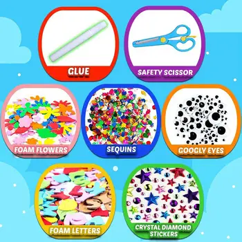 Meserii Mega Ambarcațiuni Tub Țeavă de Curățare Manual Jucărie DIY Meserii Material de Copii Creativitate Artizanat, Jucarii pentru Copii