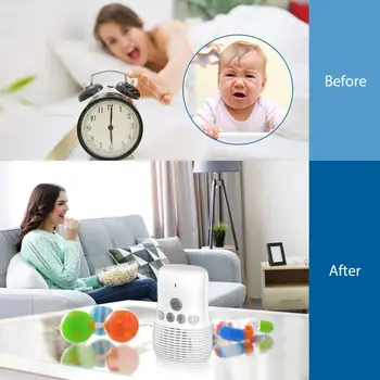 New Sosire 2.4 Ghz wireless monitor copil Mic Portabil Audio Baby Monitor Funcția Audio bidirecțional interfon baby