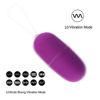 Jucarie sexuala pentru Femeie de 20 de Viteze Wireless de Control de la Distanță Vibratoare Ou Impermeabil Sari Ou Vibrator Masturbare