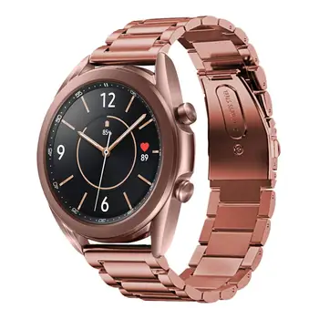 Kartice Band Compatibil cu Galaxy Watch 3 41mm Benzi, Oțel Inoxidabil Masiv de Metal Curea de schimb pentru Galaxy Watch 3 41mm
