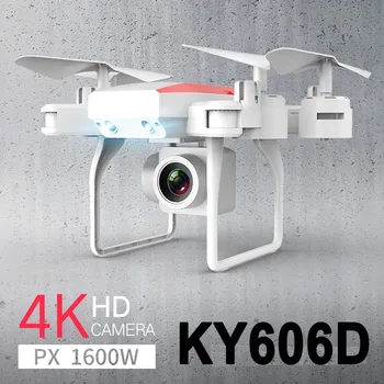 Noi KY606D Drona 4k HD Fotografii Aeriene de 20 de Minute de Zbor de Presiune a Aerului Hover O Cheie de decolare Elicopter RC