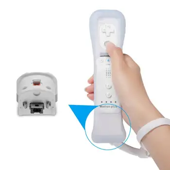 Pentru Nintendo Wii Motion Plus De La Distanță Controler De Mișcare Enhancer Ocupa Intensifie Mâner De Accelerație Jocuri Cu Manșon De Silicon