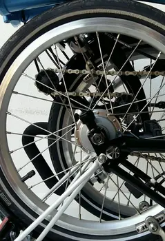 Ver.2 eliberare Rapidă a pedalei de suport pentru brompton / Dahon / Tern / bicicletă pliabilă
