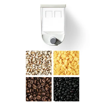 1000/1500ML Agățat de Perete Cereale integrale Alimente Container de Depozitare Bucătărie Orez cu Bobul de Fasole Borcane Sigilate fulgi de Ovăz Distribuitor Nou