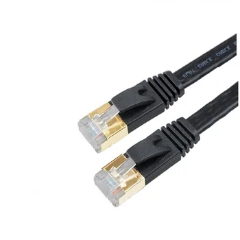 50 de metri 15M CAT7 RJ45 Patch Ethernet LAN Cablu de Rețea Pentru Router Switch placat cu aur cat7 cablu de retea RJ45 8P8C PLUG PLACAT cu AUR