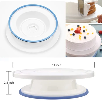 Accesorii de bucatarie Bakeware Tort Standuri de Plastic antiderapante Decor Mousse Sifon de Copt produse de Patiserie Instrumente ustensile de Bucătărie