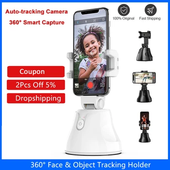 Auto Inteligent de Fotografiere Selfie Autocolant Gimbal 360° Fata de Urmărire și de Obiect urmărirea Selfie Stick pentru Fotografie Vlog Camera Live Titular