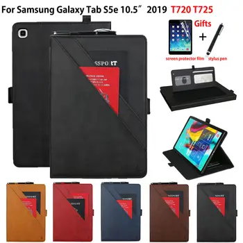 Caz Pentru Samsung galaxy tab S5e 10.5 2019 SM-T720 SM-T725 T720 Acoperi Funda Tableta Card Multifuncțional Suport Flip Shell Capa +Cadou