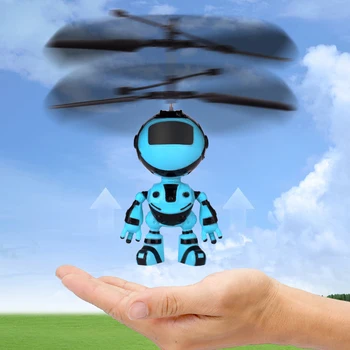 Electronic Aeronave Suspensie Jucării de Mână Inteligent de Detectare Robot de Zbor Cu USB pentru copii pentru Copii Inteligent Electronice, animale de Companie Cadou