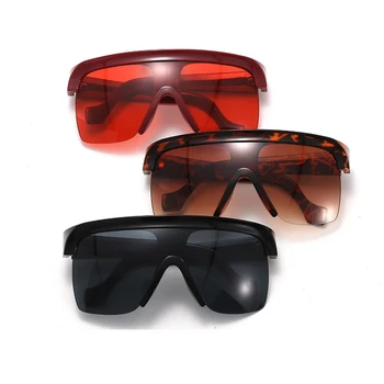 Noul Brand de Lux Supradimensionate bărbați femei de Lux ochelari de Soare moda albastru oglinda trend produse 2020 femei ochelari de Soare oculos