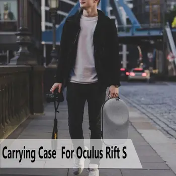 Portable Hard EVA Saci Proteja Capacul Cutie de Depozitare de Caz care Transportă Husă pentru Oculus Rift PC S-Alimentat Gaming Headset VR