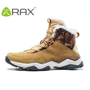 RAX de Iarnă pentru Bărbați Bocanci de Munte, Trekking Anti-alunecare ShoesBreathable Moale Confortabil Pantofi de Munte pentru Bărbați Profesionist